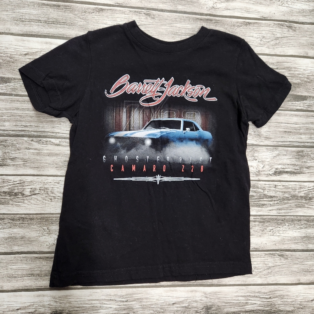 Barrett Jackson black camaro shirt